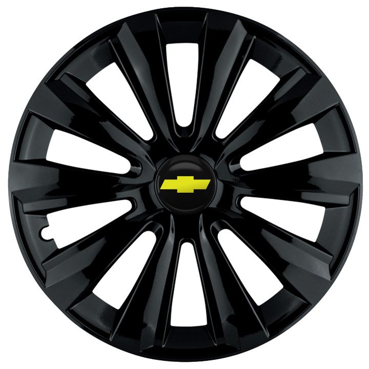 Kołpaki 14 cali do Chevrolet PREMIUM Delta Black (Komplet 4 sztuki)