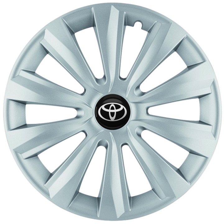Kołpaki 14 cali do Toyota PREMIUM Fame Ring Black (Komplet 4 sztuki)