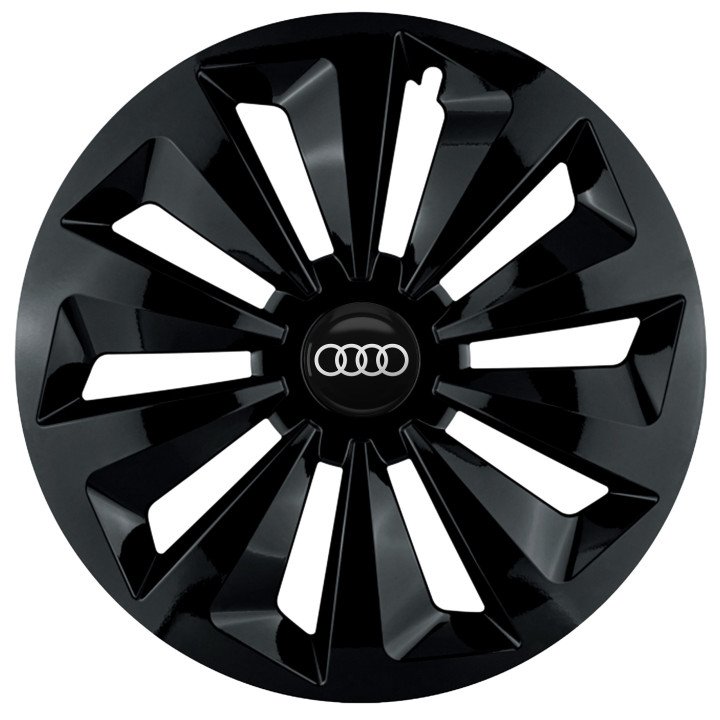 Kołpaki 14 cali do Audi PREMIUM Fame Ring Black (Komplet 4 sztuki)