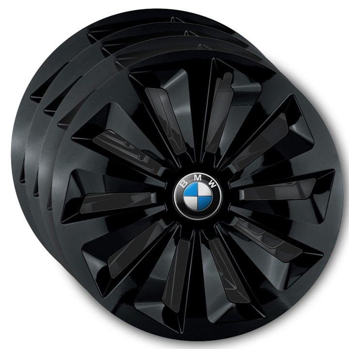 Kołpaki 16 cali do BMW PREMIUM Fame Ring Black (Komplet 4 sztuki)