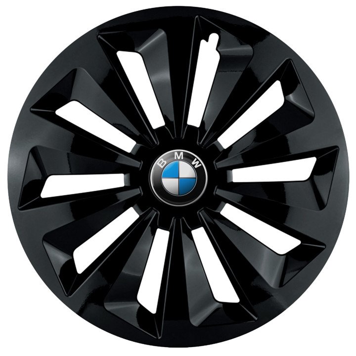 Kołpaki 15 cali do BMW PREMIUM Fame Ring Black (Komplet 4 sztuki)
