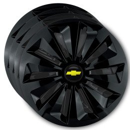 Kołpaki 15 cali do Chevrolet PREMIUM Fame Ring Black (Komplet 4 sztuki)
