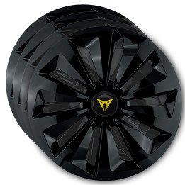 Kołpaki 14 cali do Cupra PREMIUM Fame Ring Black (Komplet 4 sztuki)