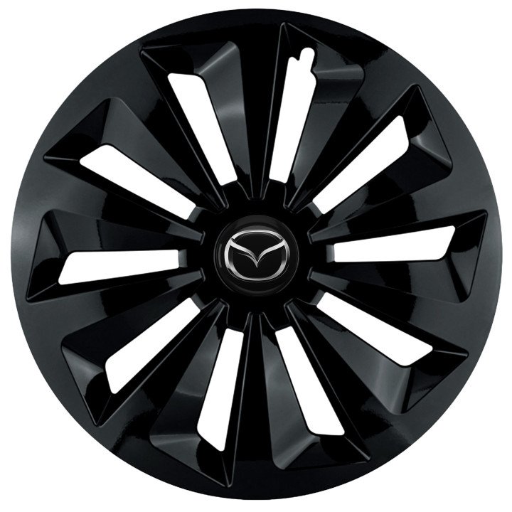 Kołpaki 14 cali do Mazda PREMIUM Fame Ring Black (Komplet 4 sztuki)