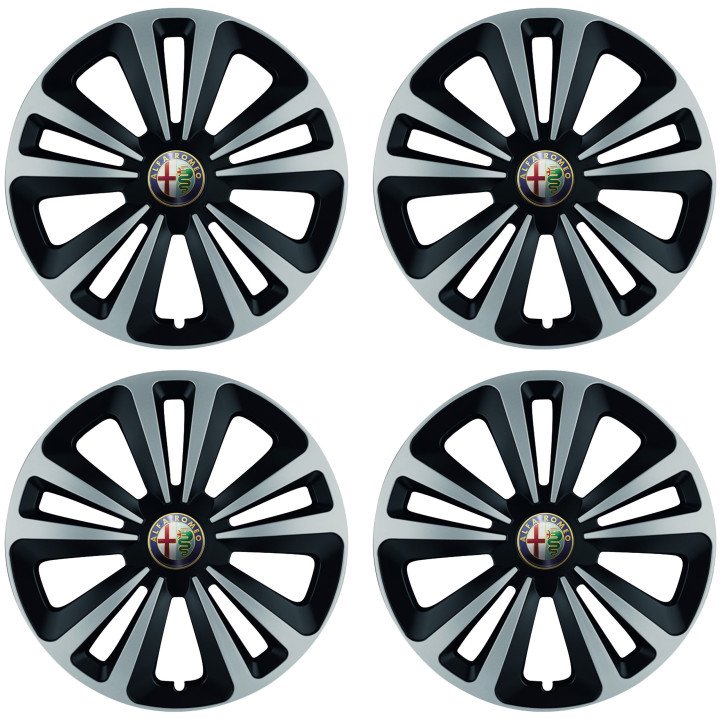 Kołpaki 15 cali do Alfa Romeo PREMIUM Terra Ring Mix (Komplet 4 sztuki)