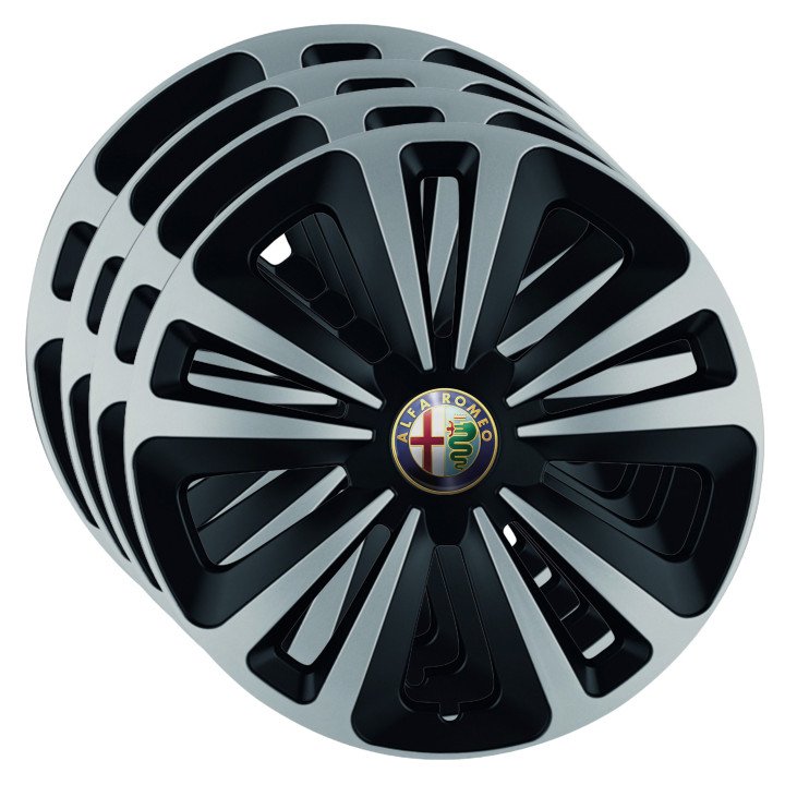 Kołpaki 15 cali do Alfa Romeo PREMIUM Terra Ring Mix (Komplet 4 sztuki)